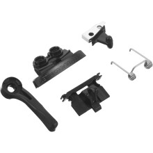 Lot de 5 pièces de rechange pour le bloc de guidage de la débroussailleuse, ressorts de tension inclus.