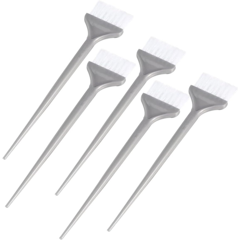Hkhbjs Unisex Silver 5Pcs Soft Bristle Hair Dye Applicator Brush For Hair Coloring And Treatment And Safe For Salon Home Use For Hairstyling