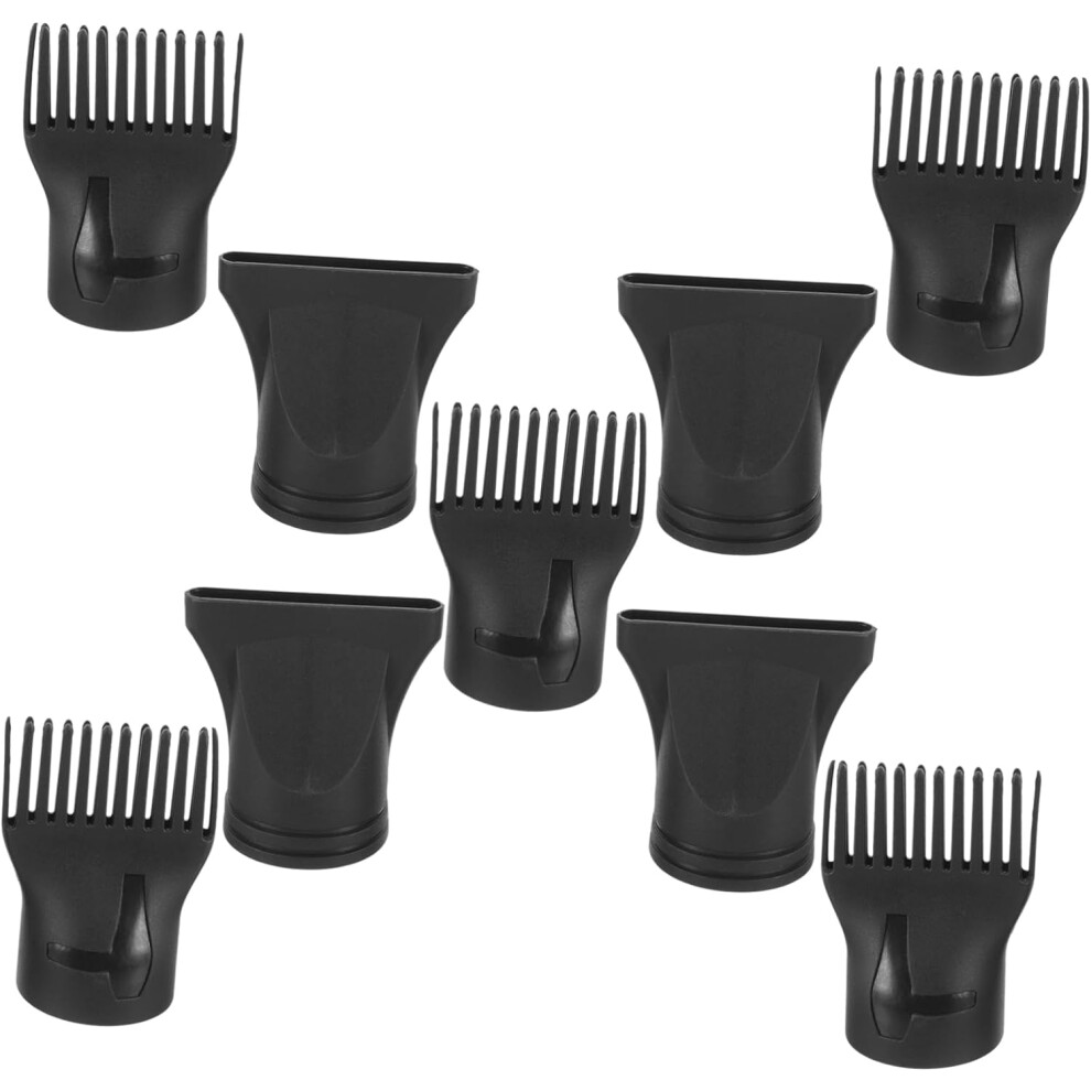 Hkhbjs 10Pcs Hair Dryer Nozzles And Combs For Blow Dryer Drying Nozzle Combs Hair Blower For Barber Use