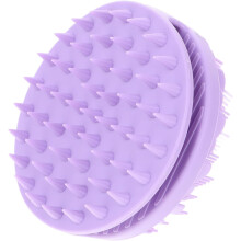 Siliconen exfoliërende doucheborstel voor lichaamsscrub en massage, dubbelzijdige zachte siliconen loofah.