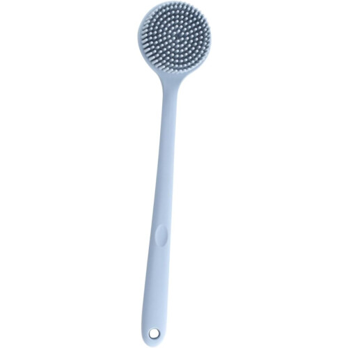 Silicone Back Brush Long Handle Double-sided Bath Body Brush
