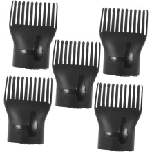 5pcs Comb Type Nozzle for Hair Dryer Styling Tool Hair Comb Diffuser Attachment Suitable for Straightening for Blow Drying