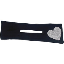 Hartvormige strass-steentjes knotmaker tool voor vrouwen en meisjes, modieuze haaraccessoires voor feestjes en dagelijks gebruik.