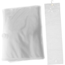 5 Stück durchsichtige PVC-Aufbewahrungsbeutel zum Aufhängen für Perücken und Haarverlängerungen, ideal für Reisen und zum Schutz vor Staub