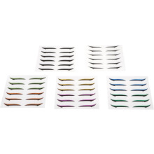 36 Paar Doppellid-Aufkleber mit Eyeliner-Abziehbildern für Frauen, selbstklebende Augen-Make-up-Werkzeuge