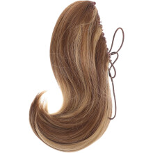 Kurzer, gewellter, synthetischer Pferdeschwanz mit Haarspange für Damen und Mädchen, lockiges Clip-in-Haarteil, geeignet für Alltag und Partys