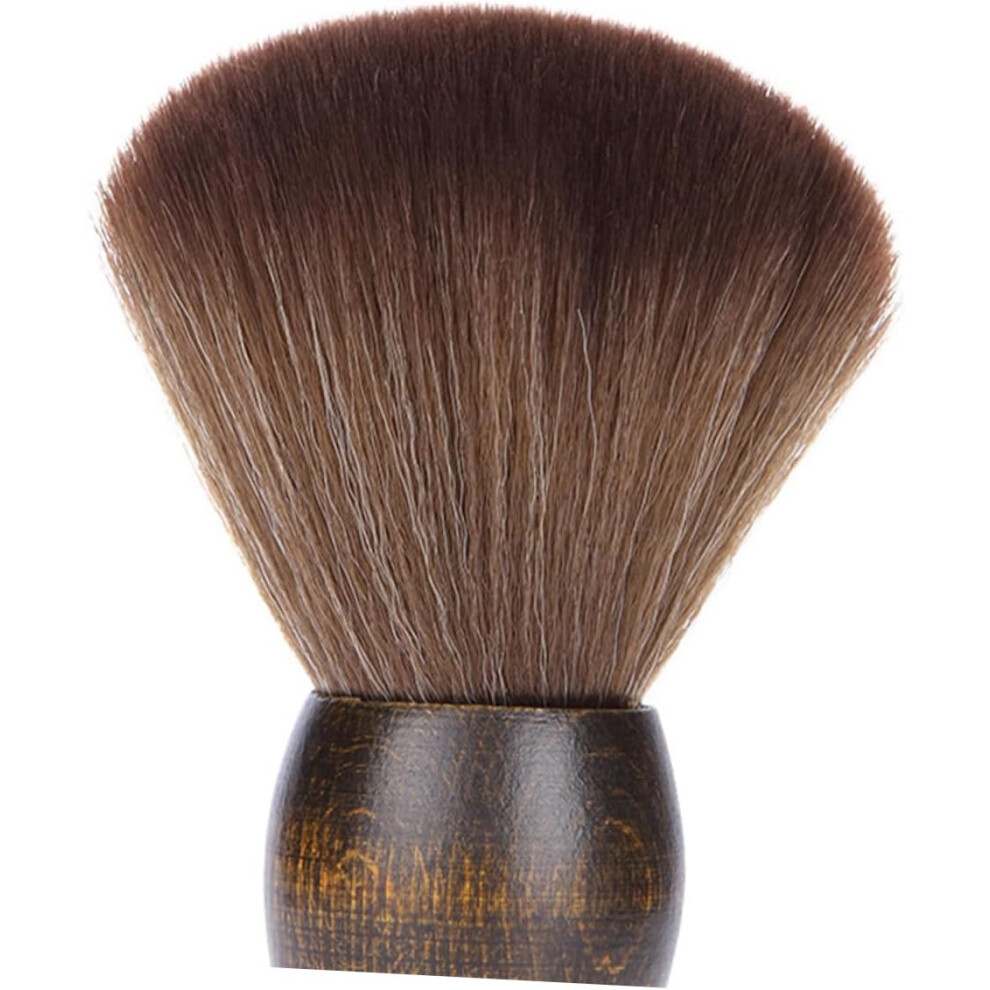 Hkhbjs Handle Neck Brush For Hair Cleaning Professional Fiber Hair Brush For Barber And Salon Use Effectively Sweep Away