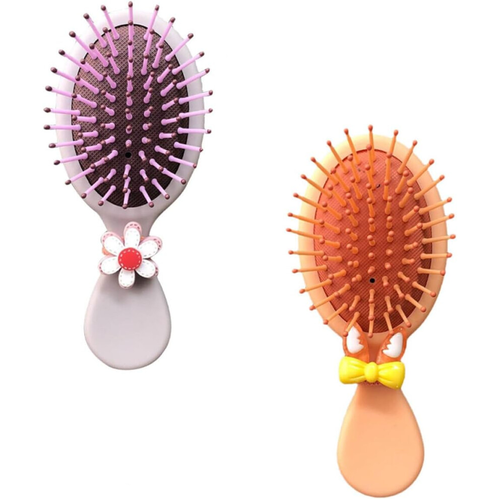 Hkhbjs Unisex 2Pcs ÂS Portable Mini Wet And Dry Airbag Massage Hair Combs With Headbands