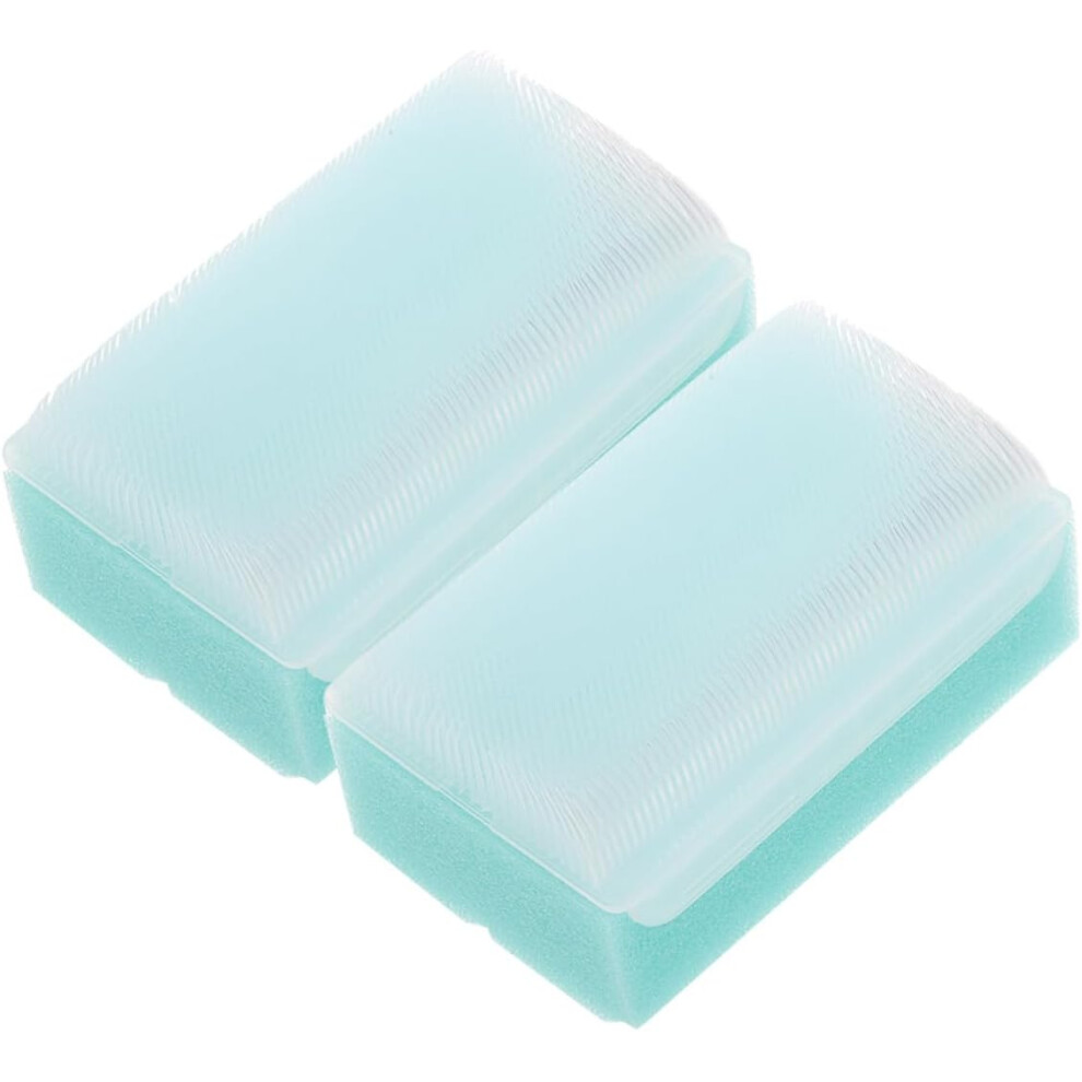 Hkhbjs 2Pcs Tactile Massage Brush For Bath Reusable Sponge Brush For Bathing Sensory Training For Newborns For Bath