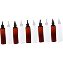 Vysoko transparentné 5ml sklenené fľaše so závitovým uzáverom, 20 kusov skladovacích fliaš do laboratória