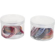40 elastici per capelli, accessori versatili e semplici per ogni occasione, comodi e altamente elastici, in colori vivaci per donne e ragazze.