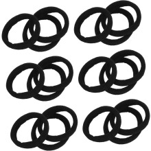 40 elastici per capelli semplici ed eleganti, ideali per fissare la coda di cavallo delle donne.