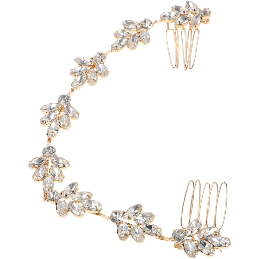 Hkhbjs Rhinestone Bridal Hair Elegant Decorative Hair Comb For Women Versatile Headpiece For Brides And Bridesmaids For Wedding Hairstyles