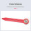 Compact 28mm Aluminum Drafting Instrument Suitable For-red blue 5
