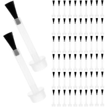 100 tapas de repuesto para pinceles de esmalte de uñas con cerdas suaves. Puntas de repuesto para pinceles de frascos de esmalte.