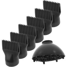 Comb Type Nozzle for Hair Blow Dryer Detachable Diffuser Attachment Heat Resistant Material for Detangling Hair during Styling