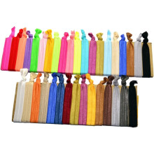 100 elastici per capelli, resistenti e con nodo, per donne e ragazze, ideali per code di cavallo e per l'uso quotidiano.