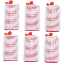 6 rulos para la raíz del cabello, pinzas para flequillo y rizadores para rizos sin calor.