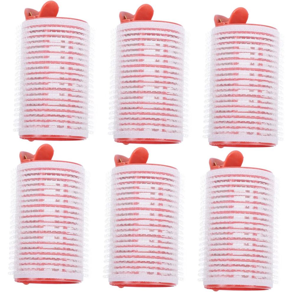 Hkhbjs 6Pcs Hair Root Curlers Hair Rollers Bang Hairdressing Curler Clips For Heatless Curls