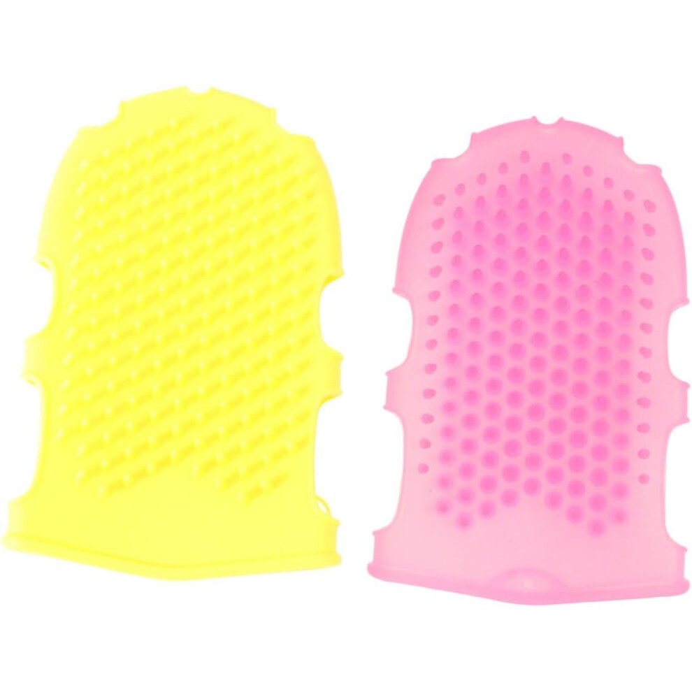 Hkhbjs 2Pcs Double-Sided Exfoliating Bath Gloves Shower Scrubber Mitts For Dead Skin Removal And Deep Pore Cleansing Suitable
