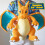 Pokémon Glurak Jumbo-Plüschtier 61 cm 2