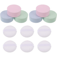 stuks losse poederdoosjes, mini-containers, navulbaar, draagbaar, voor cosmetische make-up, poederdons, plastic make-uppotjes, leeg mini-formaat