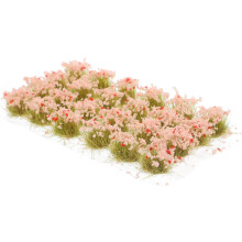 Tufts de grama artificial em miniatura de plástico para modelo paisagem simulação paisagem decoração