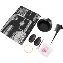 Perm and Dye Tool Kit DIY Hair Dye Tool Hair Dyeing Kit for Salon Supplies Shawl for Coloring