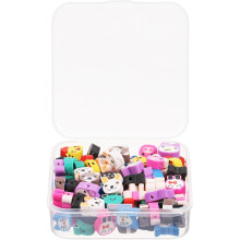 1 Schachtel Polymer Clay Perlen, Cartoon-Tierform, zarte Zwischenperlen