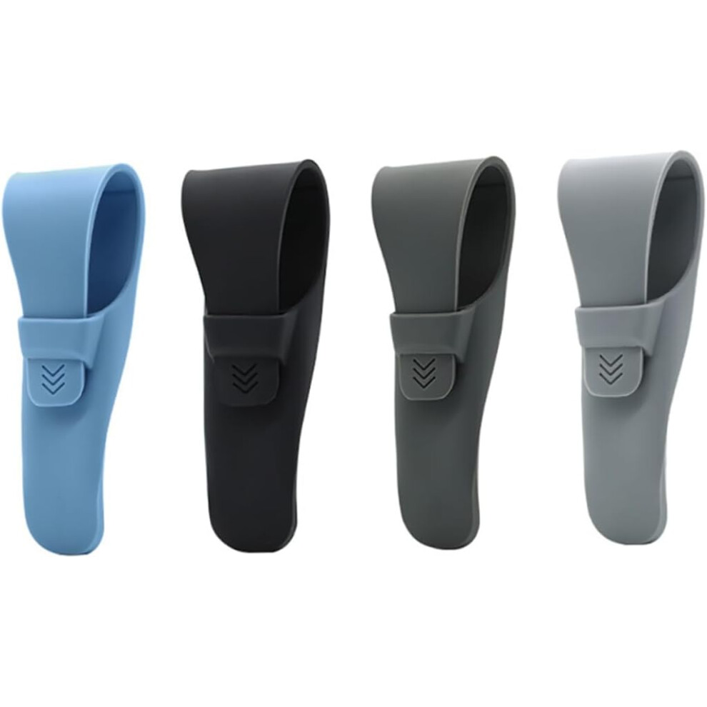 Hkhbjs Silicone Safety Razor Case 4Pcs Travel Shaver Carrying Bag Portable Razor Protector Covers Travel Supplies