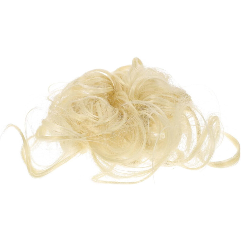 Hkhbjs Unisex Natural Fluffy Wig Hair For Women Messy Bun Hair Holder Styling And Everyday Use