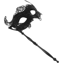 Jumătate de față cu model de dragon galben și băț, costum de cosplay portabil, recuzită