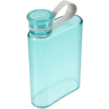 Flache Outdoor-Sport-Wasserflasche, leichte, wiederverwendbare flache Wasserflasche