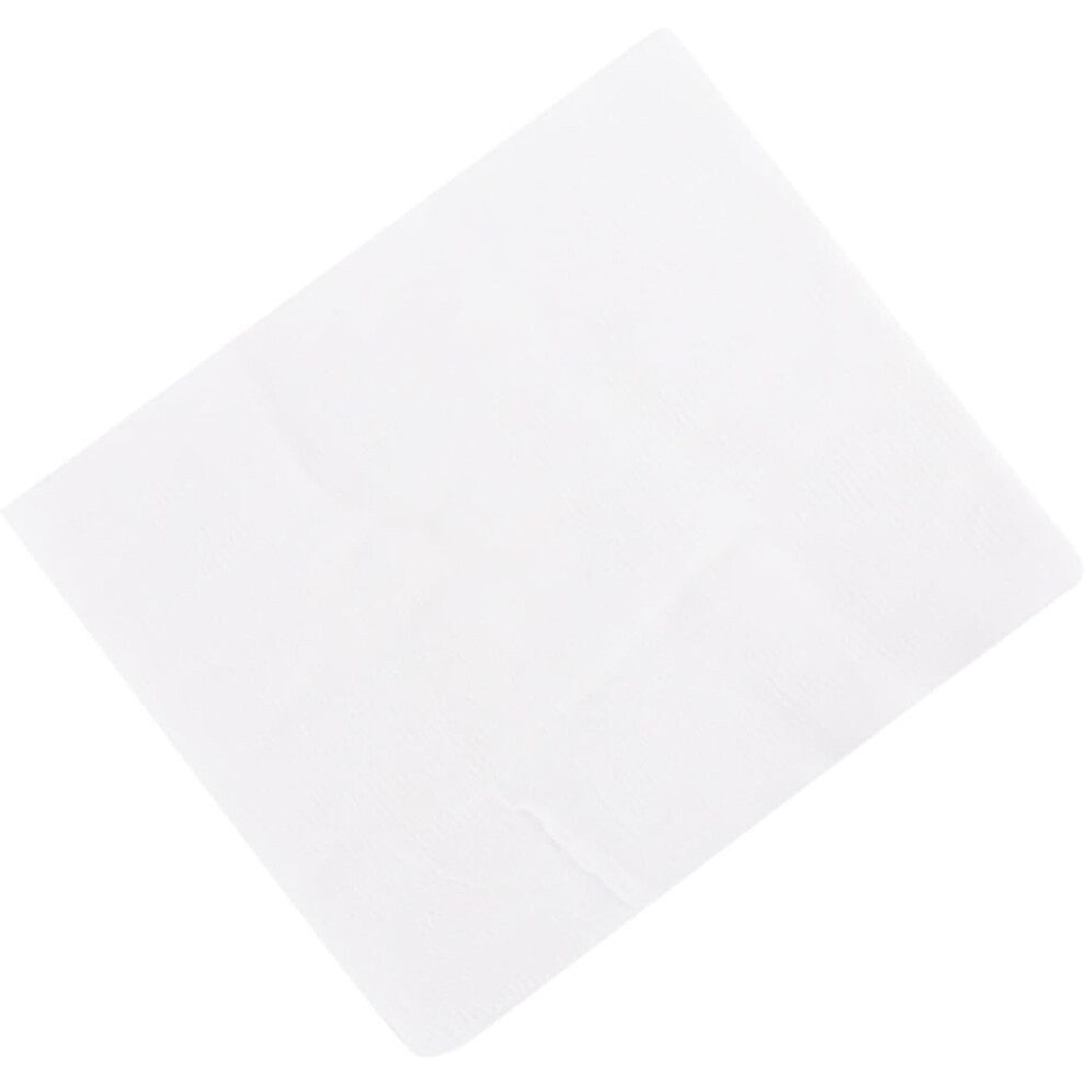 Hkhbjs White 100Pcs Disposable Thickened Cotton Face Gauze Mask