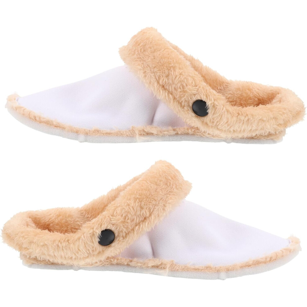 Hkhbjs Winter Plush Fuzzy Shoe Inserts For Hole Shoes With Removable Liner Suitable