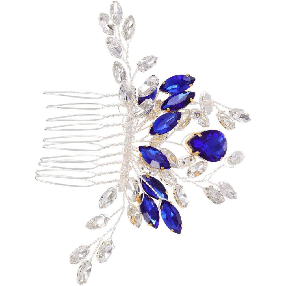 Hkhbjs Bridal Hair Comb Rhinestones And Elegant Wedding Headpiece For Brides For Engagements Parties And Special Occasions