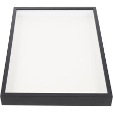 Tisch-Bilderrahmen aus Holz, Fotohalter im A3-Format, schlichtes Design, platzsparend