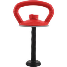 Kettlebell-Griff- und Basismutter-Set, roter Kurzhantel-Adapter
