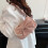 Practical PU Leather Women's Crossbody Bag Lightweight-White 6