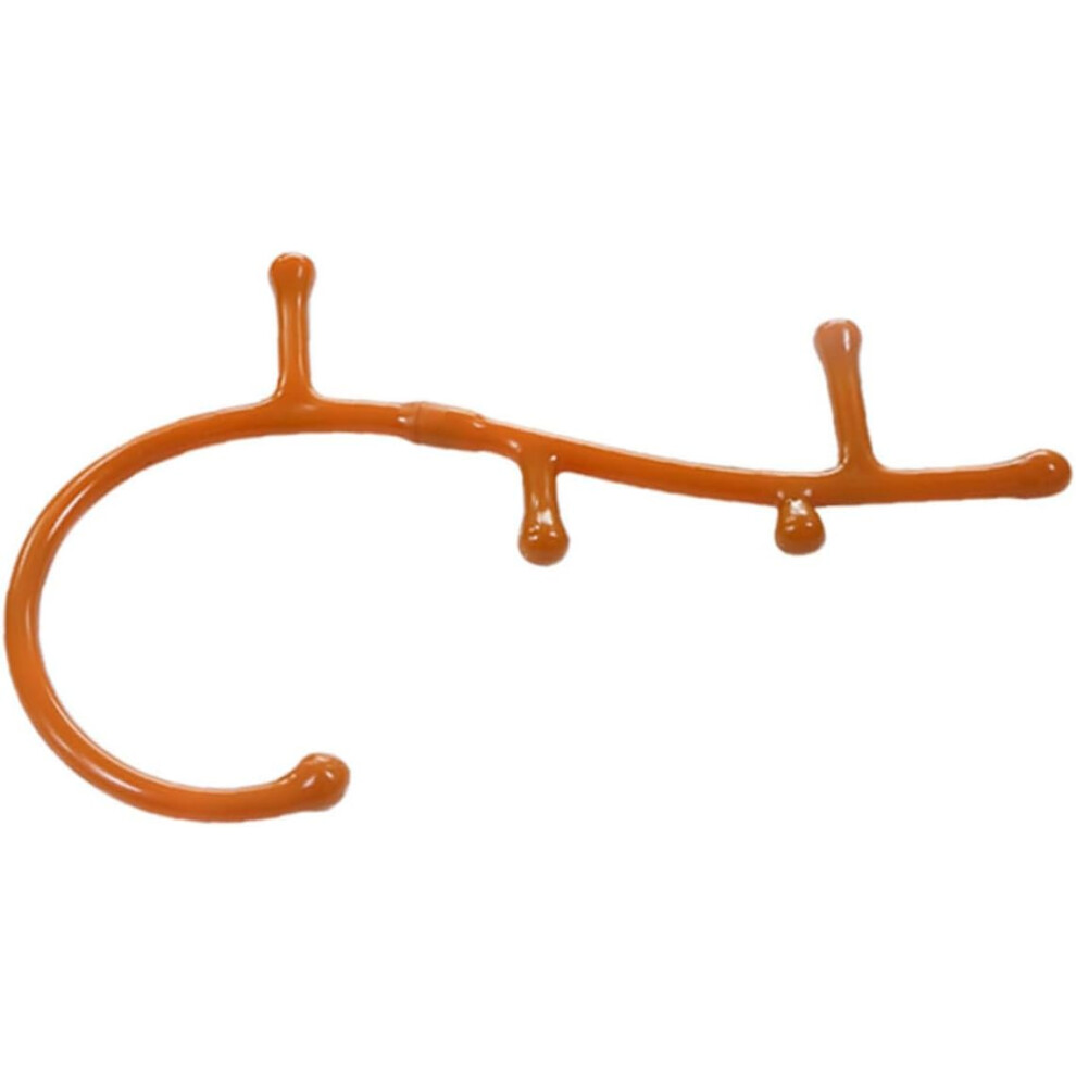 Hkhbjs Brown Acupressure Massager Trigger Point Massage Cane Pain Relief Tool