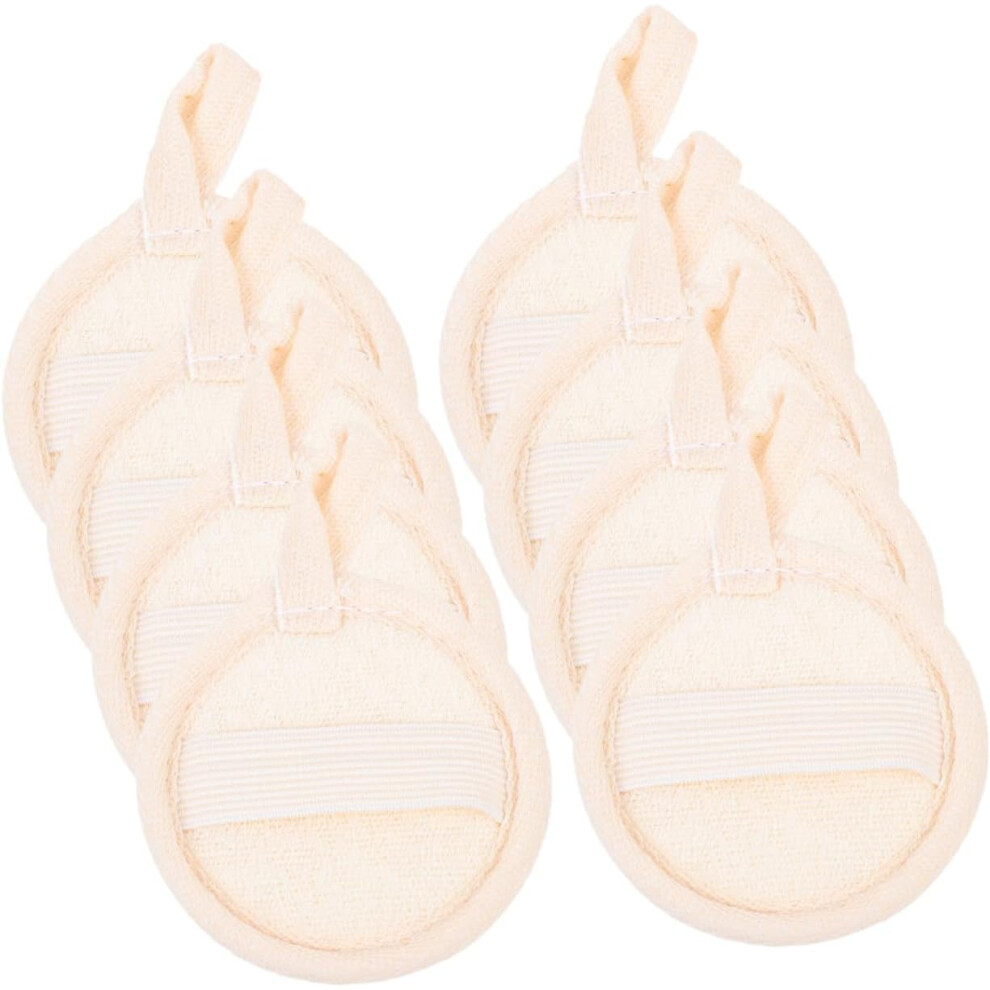 Hkhbjs 8Pcs Exfoliating Loofah Pads Facial Scrubbers Makeup Removing Pads Cleaning Tools For Skin Care
