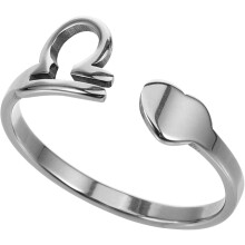 Tail Ring Offener Ring für Damen Edelstahl Stilvolles Accessoire für jeden Tag