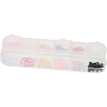 Accessoires pour ongles : nœud papillon en résine, breloques pour ongles en forme de nœud, décorations pour fêtes et célébrations.
