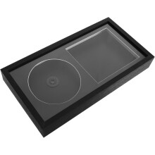 CD-Rahmen-Displayständer aus Holz für effiziente Organisation und Tischaufstellung