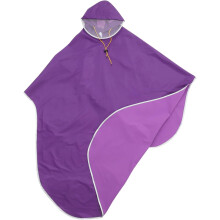 Imperméable à capuche pour homme, bleu marine, coupe-vent, en tissu Oxford, pour scooter, unisexe