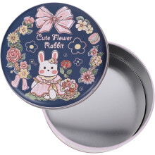Boîte à biscuits en fer-blanc pour chocolats et petits gâteaux, boîte à friandises robuste et portable