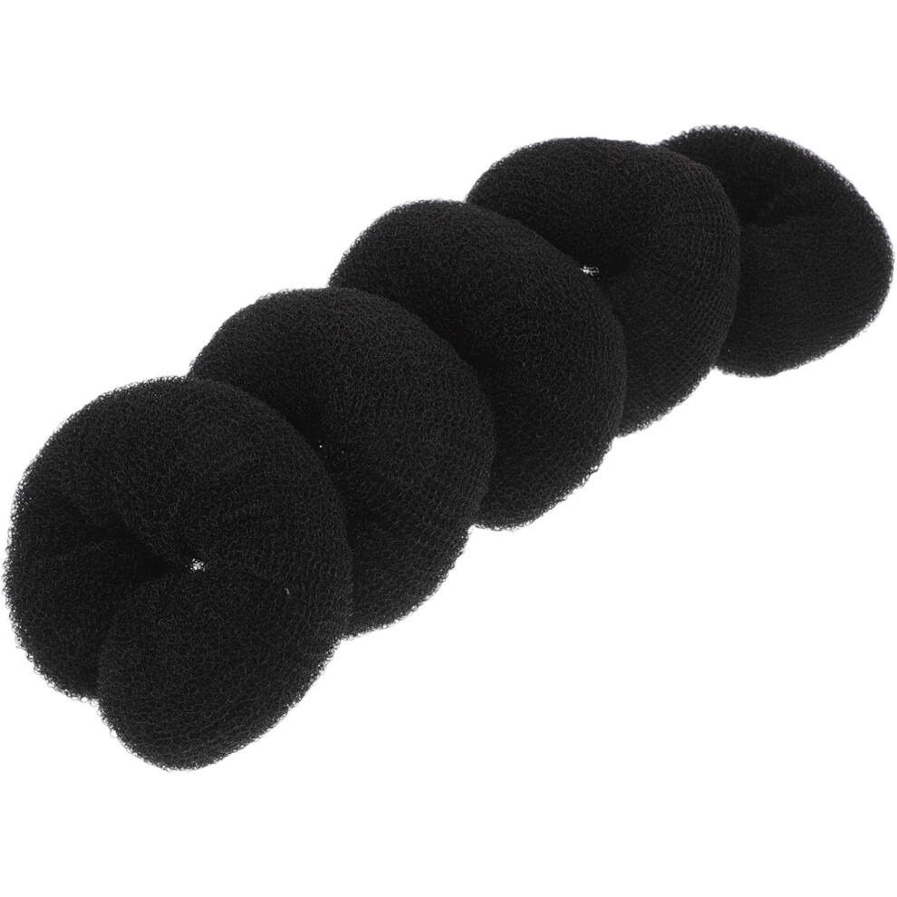 Hkhbjs 5Pcs Hair Donut Bun Maker Thick Long Hair Bun Shaper Women Girls Diy Accessories For Ballet Dance Foam Extra Donut
