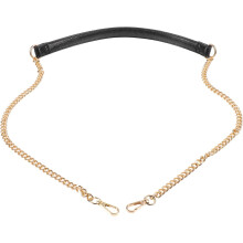 Ersatz-Schulterriemen aus Metallkette für Umhängetaschen, passend für Damenhandtaschen aus Leder