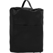 Housse de protection pour friteuse à air chaud et autocuiseur électrique, en polyester anti-poussière, réutilisable, noire, au design délicat.