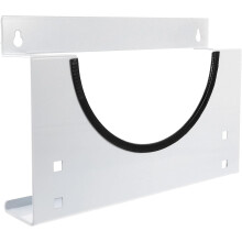 Wandmontierter Schutzhelmhalter aus Stahl – Aufbewahrungsorganizer für Schutzhelme – Hohe Tragfähigkeit – Elegantes, modernes Design